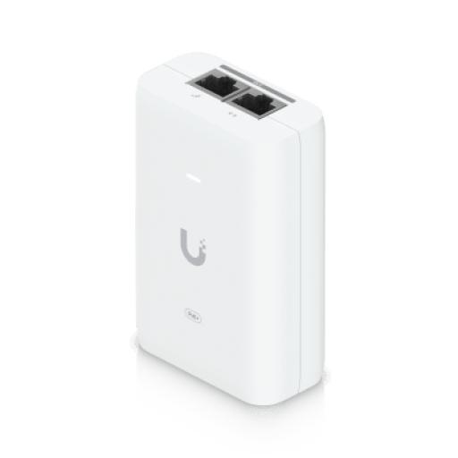 [UBIQUITINETWORKS_UACC-POE+-2.5G] Ubiquiti Networks Adaptador PoE+ 2.5G / hasta 30 W / 48V 0.65A / (2) Puertos RJ45 MultiGigabit 2.5G / Salida PoE+ / LED Indicador / Ideal para APs UniFi WiFi 7 / / Protección contra Sobretensiones