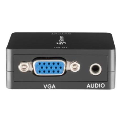 [STEREN_208-144] Steren Convertidor Steren VGA a HDMI Soporta Full HD 1080p Color Negro