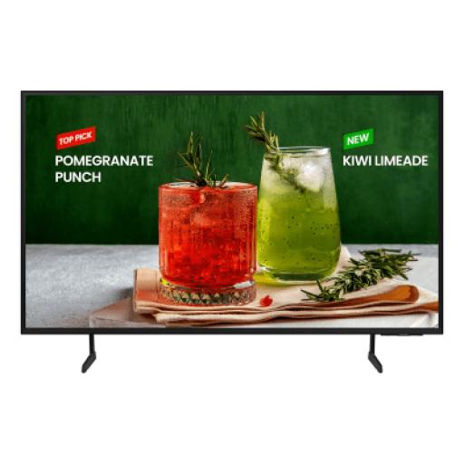 [SAMSUNG_BE55DH] Samsung Television Profesional LED de 55" / UHD 4K (3840x2160p) / 3 años de garantia /  Entradas de Video HDMI / Bocinas Integradas de 20 W / Compatible VESA / Ideal para uso comercial y residencial.