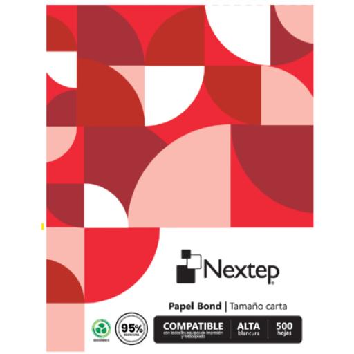 [SCRIBE_NEXTEP COPY] Scribe Papel Cortado Nextep Copy Tamaño Carta 95% Blancura 75gr Caja c/5000 hojas