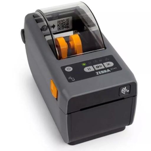 [ZEBRA_ZD4A022-D01M00EZ] Zebra Impresora Zebra ZD411 / TD 2 203 dpi USB Host USB Ranura de conectividad modular BTLE5 Cable estadounidense Fuente suiza EZPL