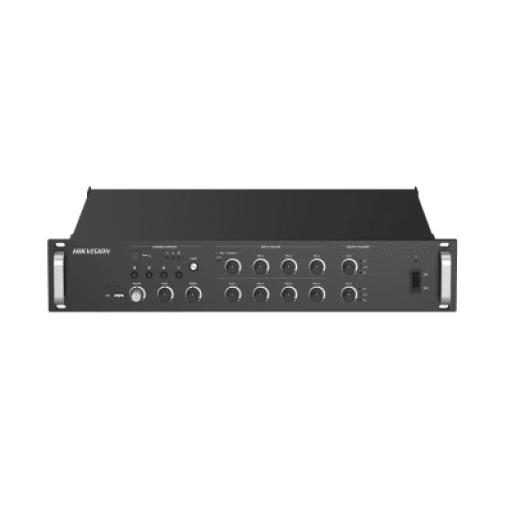 [HIKVISIONDIGITALTECHNOLOGY_DS-QAZ1A500G1-VB2] Hikvision Digital Technology Amplificador de Red 500 Watts / Tareas en Tiempo Real y Programadas / Audio 2-Canales Mezcla Salida / Protección de Cortocircuito y Sobrecorriente / Entrada de Audio Múltiple / Plásticos de Ingeniería Alto-Resistencia