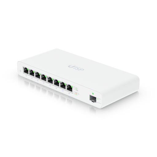 [UBIQUITINETWORKS_UISP-R] Ubiquiti Networks UISP Router Gigabit PoE Pasivo con 8 Puertos para Implementaciones MicroPoP y Redes Seguras