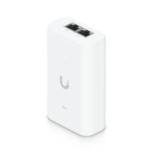 [UBIQUITINETWORKS_U-POE++] Ubiquiti Networks Adaptador PoE++ / 48V DC @ 1.25A/ hasta 60W / Gigabit LAN / Protecciones de Sobretensión