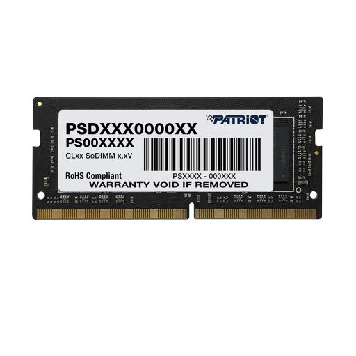 [PATRIOT_PSD48G32002S] MEMORIA SODIMM DDR4 PATRIOT (PSD48G32002S) 8GB (1 X 8GB)