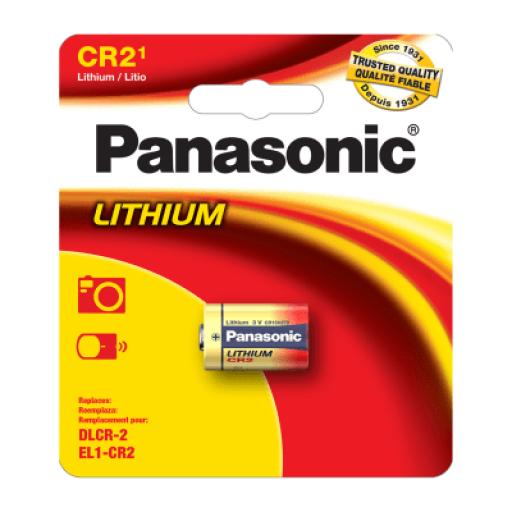 [PANASONIC_CR2PA] Panasonic Batería de 3 Vcc 850 mAh para aplicaciones múltiples. ( Batería no recargable )