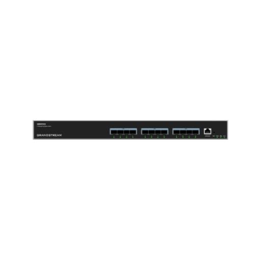 [GRANDSTREAMNETWORKS_GWN7832] Grandstream Networks Switch de Agregación Capa 3 / 12 Puertos 10Gigabit SFP+ / QoS Integrada / Soporte IPv6 e IPv4 / Seguridad Avanzada / Stacking / 