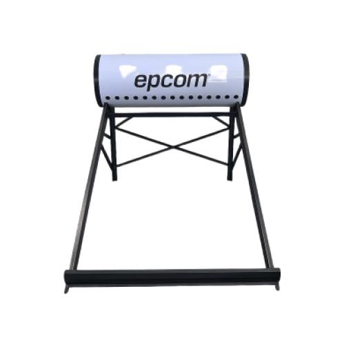 [EPCOM_STELPWH150INC] Epcom Bóiler Solar SIN TUBOS de 150L, Termotanque Inoxidable de Grado Alimenticio, Resistentes a Granizo de Hasta 25 mm/ l , Incluye Anodo de Magnesio 
