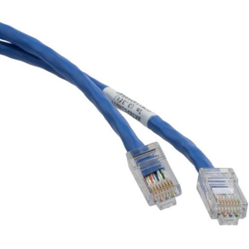 [PANDUIT_NK6PC40BUY] Panduit Cable de parcheo UTP Categoría 6, con plug modular en cada extremo - 40 ft. - Azul