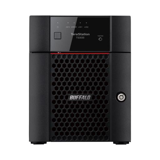 [BUFFALO_TS3430D3204S] Buffalo TERASSTATION ESSENTIALS 3430D 4 BAY 32TB 4X8TB 2.5 GBE RAID 0/1/5