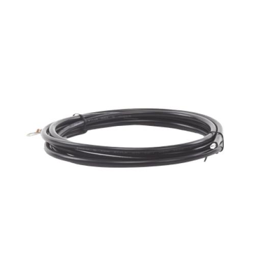 [EPCOM_CBL-8AWG-3BLK] Epcom Cable para controlador, 3.0 m, negro, calibre 8 AWG con terminal de ojo en un extremo