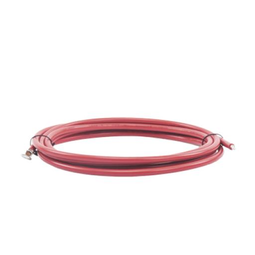 [EPCOM_CBL-8AWG-3R] Epcom Cable para Controlador 3.0 m, Rojo, Calibre 8 AWG con Terminal de Ojo en un Extremo