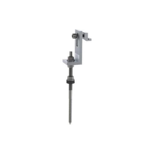 [EPCOM_EPL-SBG-01R] Epcom Soporte L para riel 7 con tornillo  M10*200 para techo de lamina