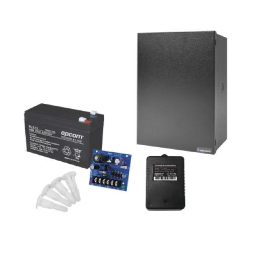 [EPCOM_RT1640SMP3PL7] Epcom Kit de fuente de poder ALTRONIX ( SMP3 ) , con salida de 12 Vcc a 2.5 A, incluye transformador y batería de  7 Ah