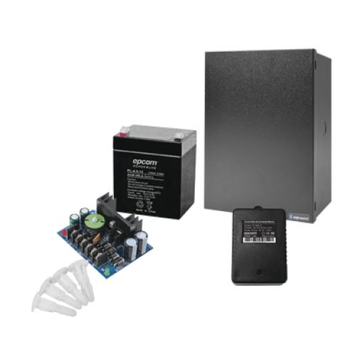 [EPCOM_RT1640SMP5PL4] Epcom Kit con fuente ALTRONIX de 12 Vcc a 4 Amper, incluye transformador y batería de 4.5 Amper