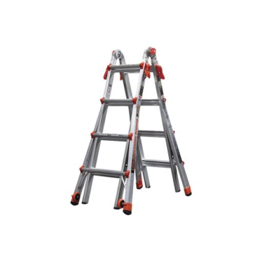 [LITTLEGIANT_VELOCITY-M17-IA] Little Giant Escalera Multi-Posiciones de 5.18 m (17') para Superficies Inclinadas  (SKU 15417-001).