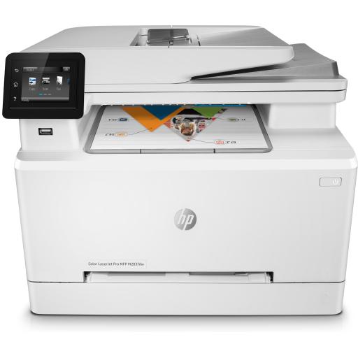 [HP_7KW75A] HP Color LaserJet Pro MFP M283fdw, Imprime, copia, escanea, envía fax, Impresión desde USB frontal; Escanear y enviar por correo electrónico; Impresión a doble cara; AAD para 50 hojas sin curvar