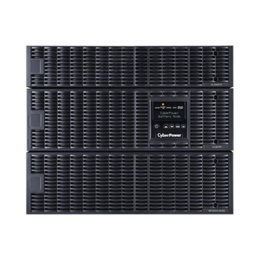 [CYBERPOWER_OL8KRTF] CyberPower UPS de 8000 VA/8000 W, Online Doble Conversión, 200 - 240 Vac de Entrada, 120 - 240 Vac de Salida, Entrada Hardwired, Onda Senoidal Pura, Torre o Rack de 8 UR, Con 6 Tomas NEMA 5-20R, 3 NEMA L6-30R y Terminal Hardwired