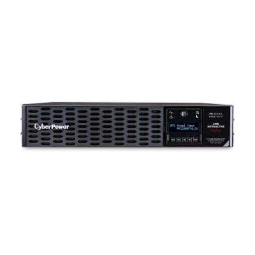 [CYBERPOWER_PR2200RTXL2U] CyberPower UPS de 2200 VA/2200 W, Topología Línea Interactiva, Entrada 120 Vca NEMA L5-30P, Onda Senoidal Pura, Torre o Rack 2 UR, Con 8 Tomas NEMA 5-20R