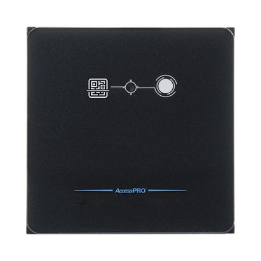 [ACCESSPRO_APREADERQR] AccessPRO Lector de códigos QR, tarjetas de proximidad de 125 KHZ tipo EM y tarjetas MIFARE / Wiegand